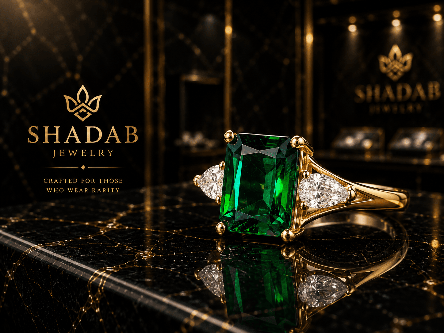 Emerald Radiance Ring