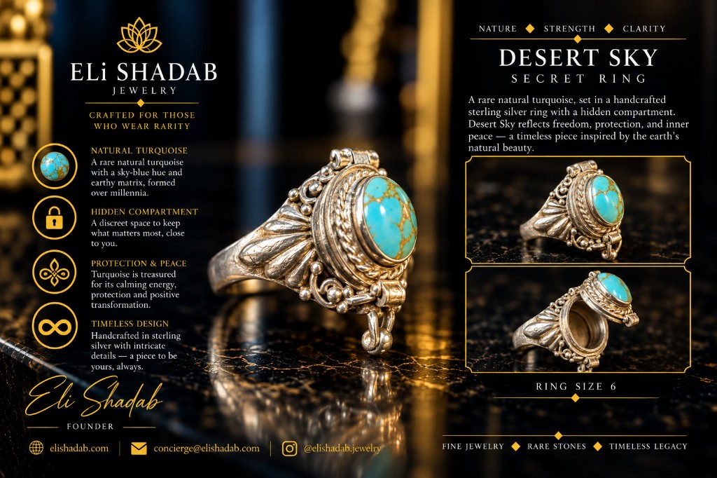 Desert Sky Secret Ring