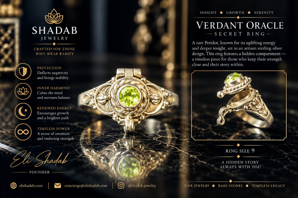 Verdant Oracle Secret Ring